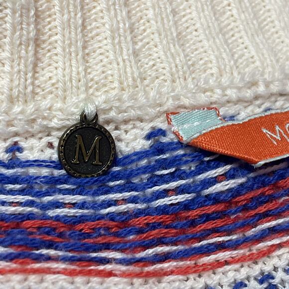 ModCloth Women’s Small Rawr Ambition Pullover Fair Isle Cotton Dinosaur Sweater - Picture 4 of 7